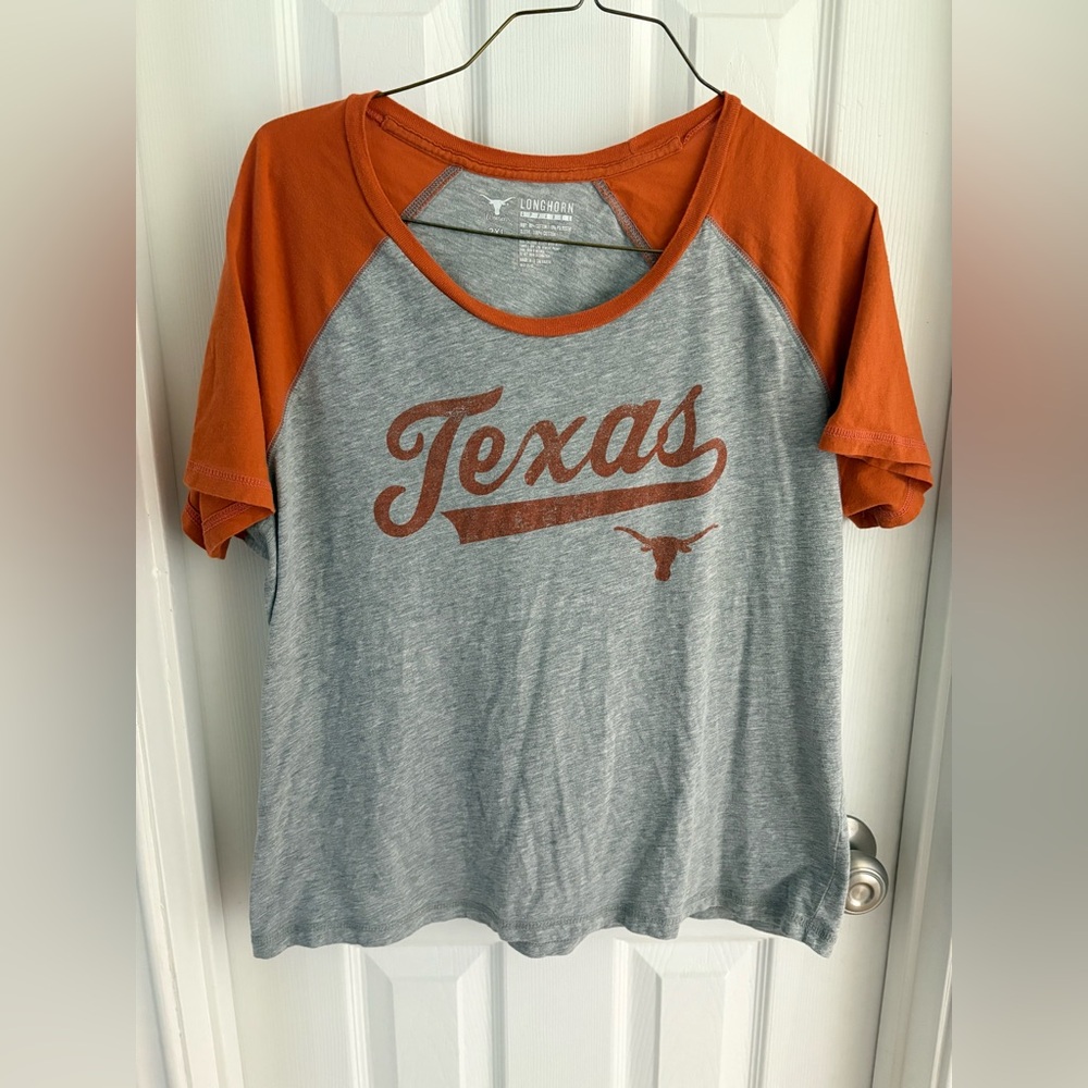 Longhorn Women's Gray 2XL T-Shirt